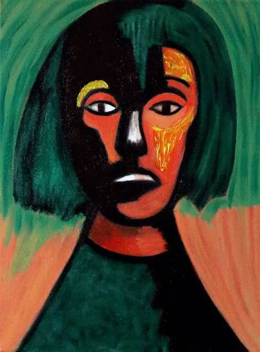 Original Expressionism Women Paintings by eugene power