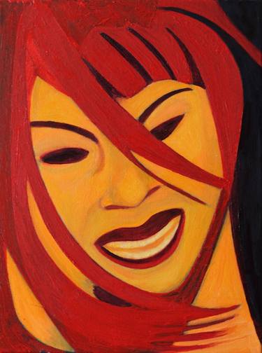Original Expressionism Women Paintings by eugene power