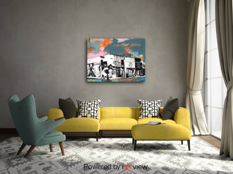 Original Fine Art Cities Painting by Deanna Fainelli