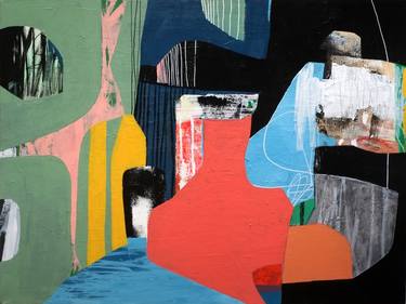 Saatchi Art Artist Deanna Fainelli; Painting, “Beatnik Bar” #art