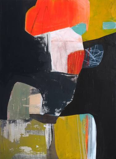 Original Abstract Expressionism Abstract Paintings by Deanna Fainelli
