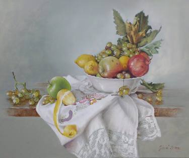 Original Fine Art Still Life Paintings by Dragana Simić