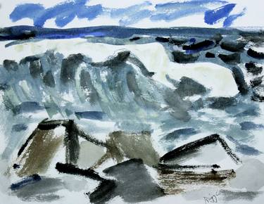 Print of Beach Paintings by Garrin Riggin