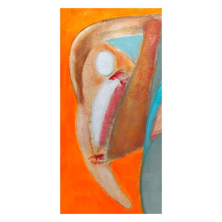 Original Abstract Classical Mythology Painting by Flavio Cesarini