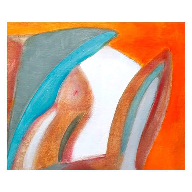 Original Abstract Classical Mythology Painting by Flavio Cesarini