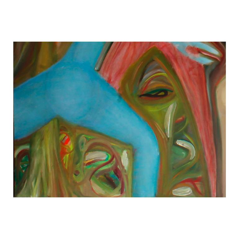Original Figurative Light Painting by Flavio Cesarini