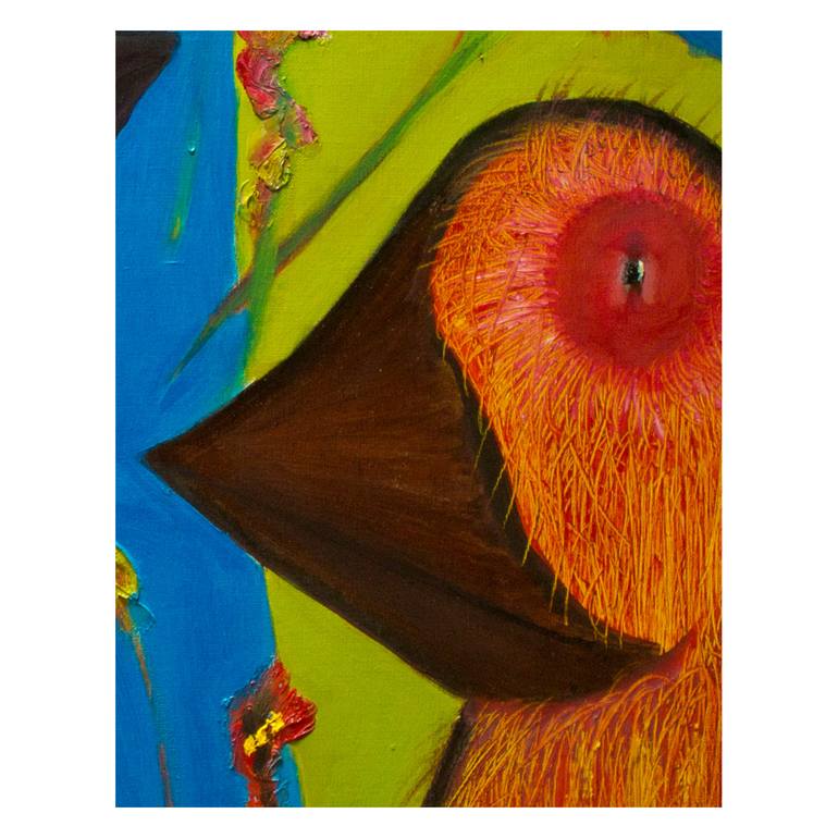 Original Figurative Animal Painting by Flavio Cesarini