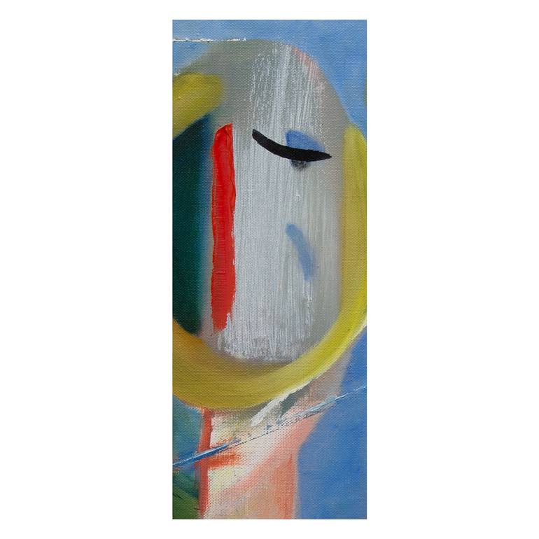 Original Abstract Expressionism Performing Arts Painting by Flavio Cesarini