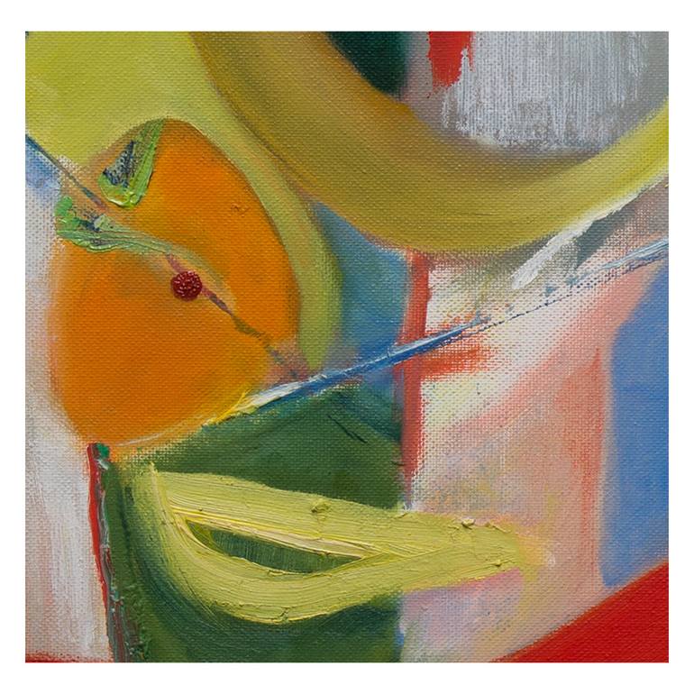 Original Abstract Expressionism Performing Arts Painting by Flavio Cesarini