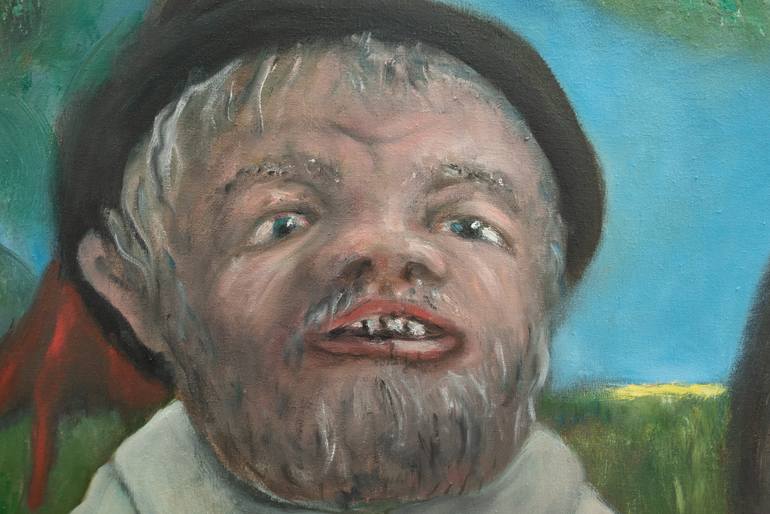 Original Contemporary Family Painting by Michael Hayter