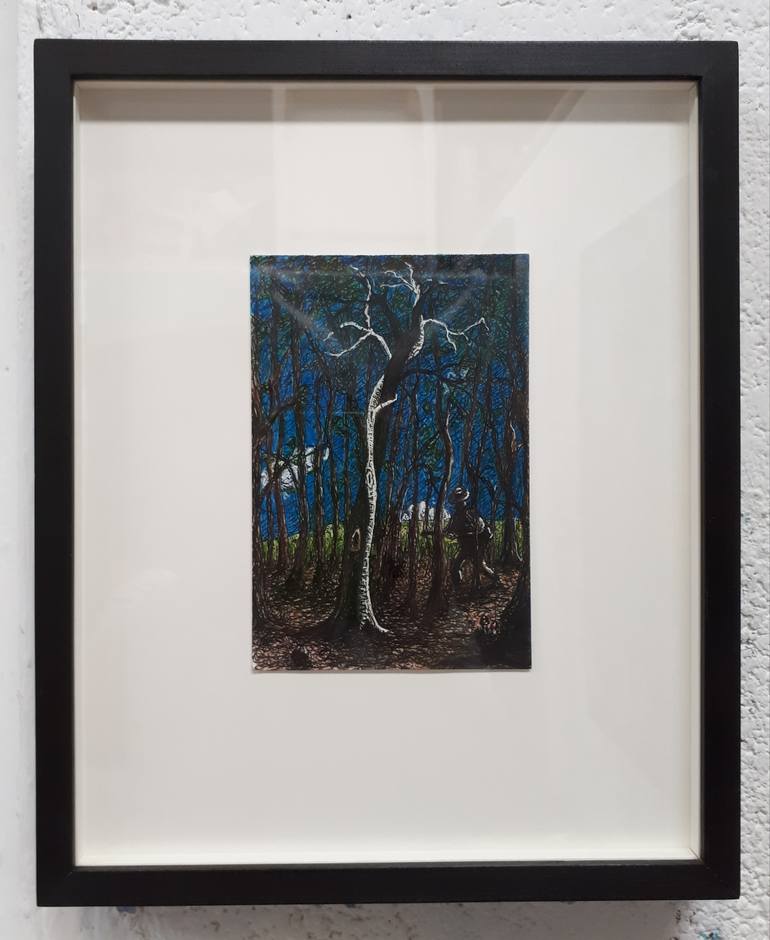 Original Figurative Landscape Drawing by Michael Hayter