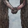 "Childhood Friends" (detail)