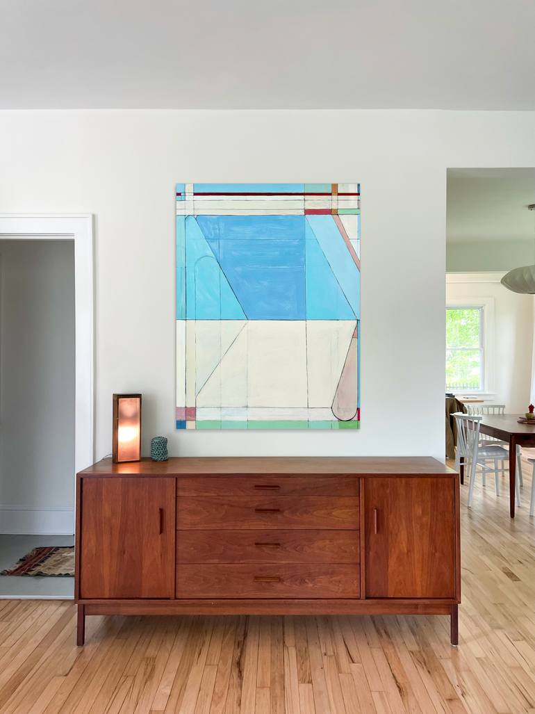 Original Abstract Expressionism Abstract Painting by Anthony Finta
