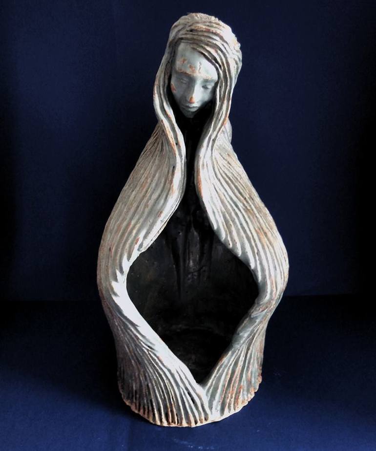 Original Women Sculpture by Sharon Vanessa Spackman