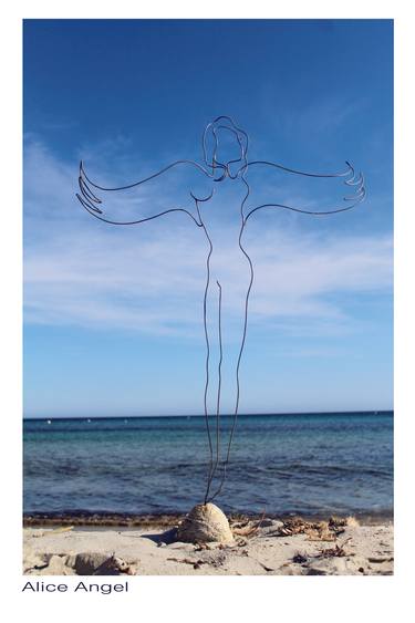 Original Figurative Women Sculpture by Serruya Charles