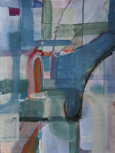 Original Abstract Expressionism Abstract Paintings by Michael Rider