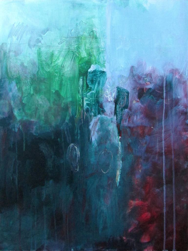 Mike Rider Art Dark Dive Painting by Michael Rider | Saatchi Art