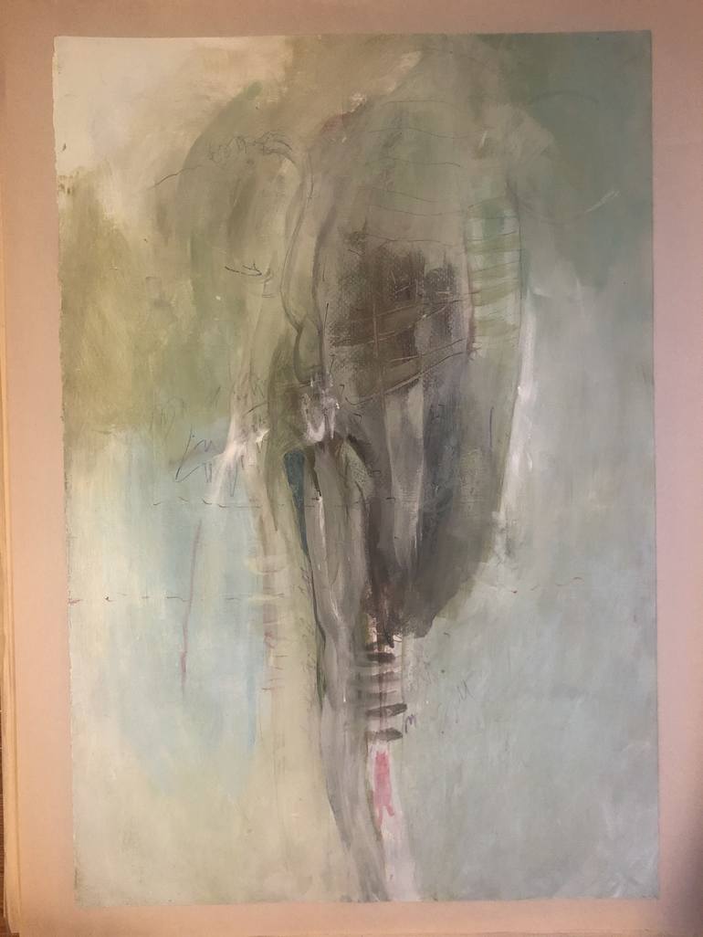 Original Abstract Expressionism Abstract Painting by Michael Rider