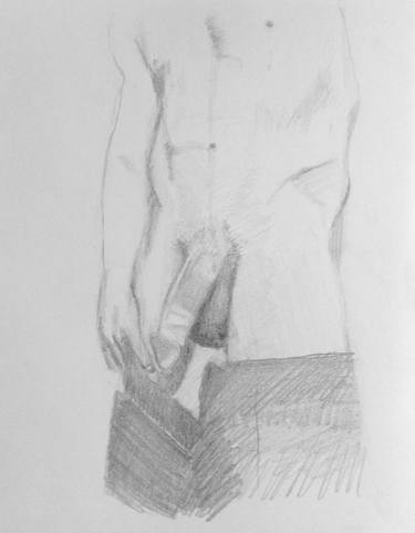 Original Figurative Erotic Drawings by Michael Rider