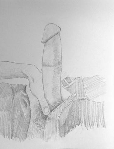 Original Conceptual Erotic Drawings by Michael Rider