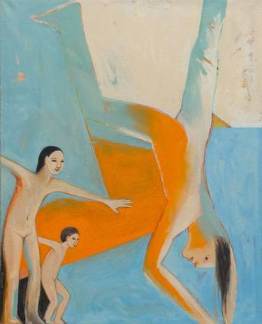 Original Nude Paintings by Rosaria Onotri