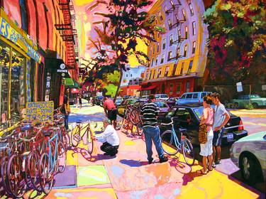 Original Cities Paintings by Richard Lang Chandler