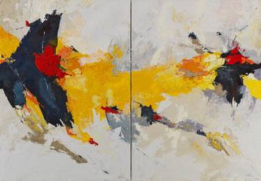 Original Abstract Expressionism Abstract Paintings by LIVIO LOPEDOTE