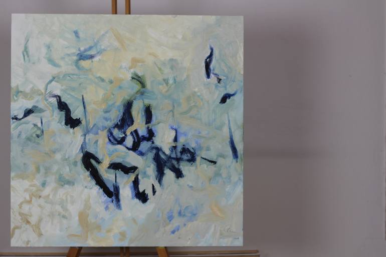 Original Abstract Expressionism Abstract Painting by Livio Lopedote