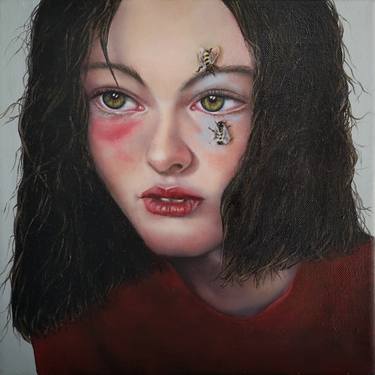 Original Figurative Portrait Paintings by graziella mura