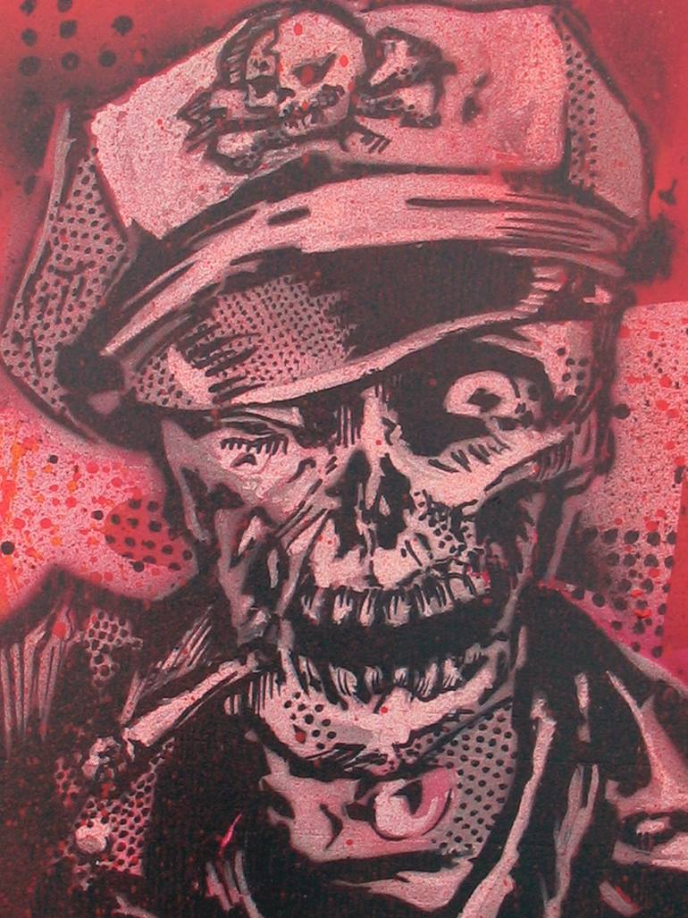 Original Street Art Pop Culture/Celebrity Painting by Diedel Heidemann