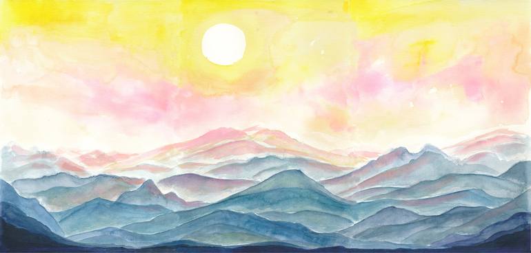 Print of Impressionism Landscape Paintings by M Bleichner