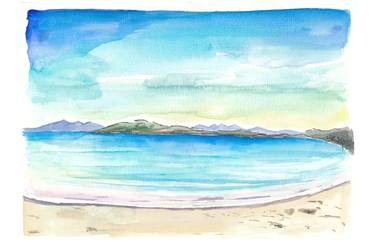 Original Beach Paintings by M Bleichner