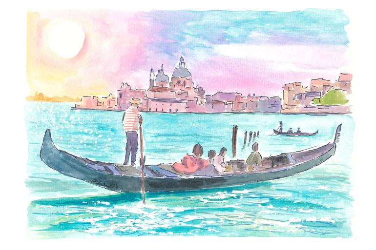 Print of Impressionism Cities Paintings by M Bleichner