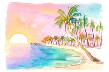 Original Beach Paintings by M Bleichner