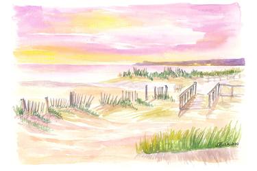 Original Beach Paintings by M Bleichner