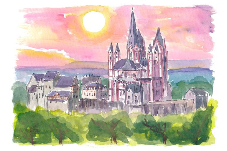 Print of Impressionism Cities Paintings by M Bleichner