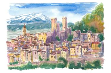 Original Impressionism Cities Paintings by M Bleichner