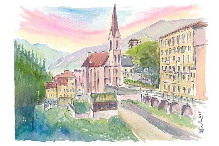 Print of Impressionism Cities Paintings by M Bleichner