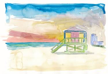 Original Beach Paintings by M Bleichner