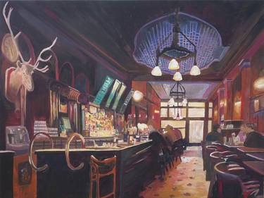 My Deer Pub - Typical Bar Scene In Ireland Scotland or England thumb
