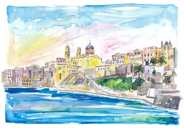 Syros Ermoupoli and Ano Syros Cyclades Waterfront thumb