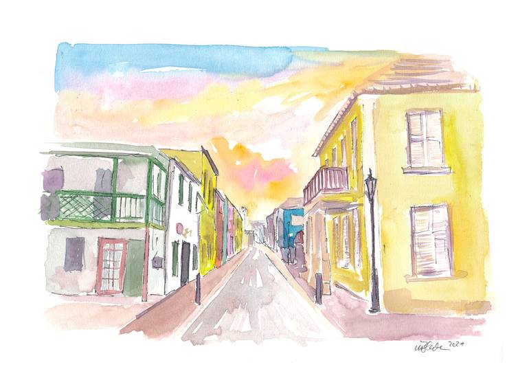 Print of Impressionism Cities Paintings by M Bleichner