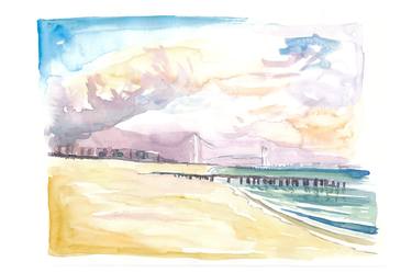 Original Beach Paintings by M Bleichner