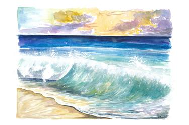 Original Beach Paintings by M Bleichner