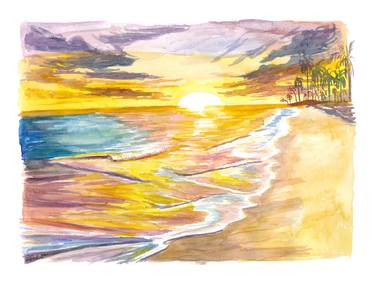 Original Beach Paintings by M Bleichner