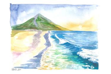 Astonishing Achill Island Beach Scene with Slievemore in Ireland thumb