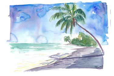 Original Impressionism Beach Paintings by M Bleichner