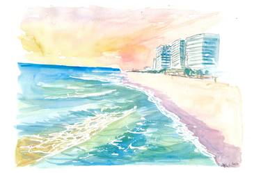 Cancun Mexico Beach Dreams Scene thumb