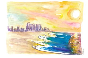 Original Beach Paintings by M Bleichner