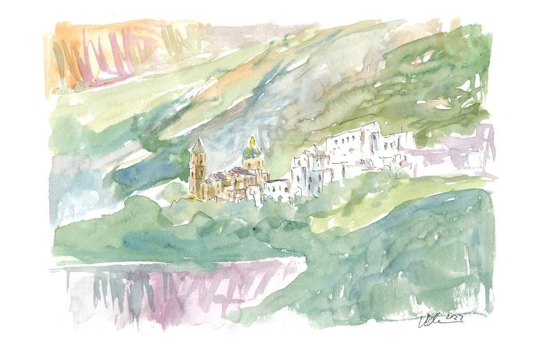 Print of Impressionism Landscape Paintings by M Bleichner